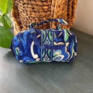 Vera Bradley mini Purse in the retired mediterranean Blue pattern.
